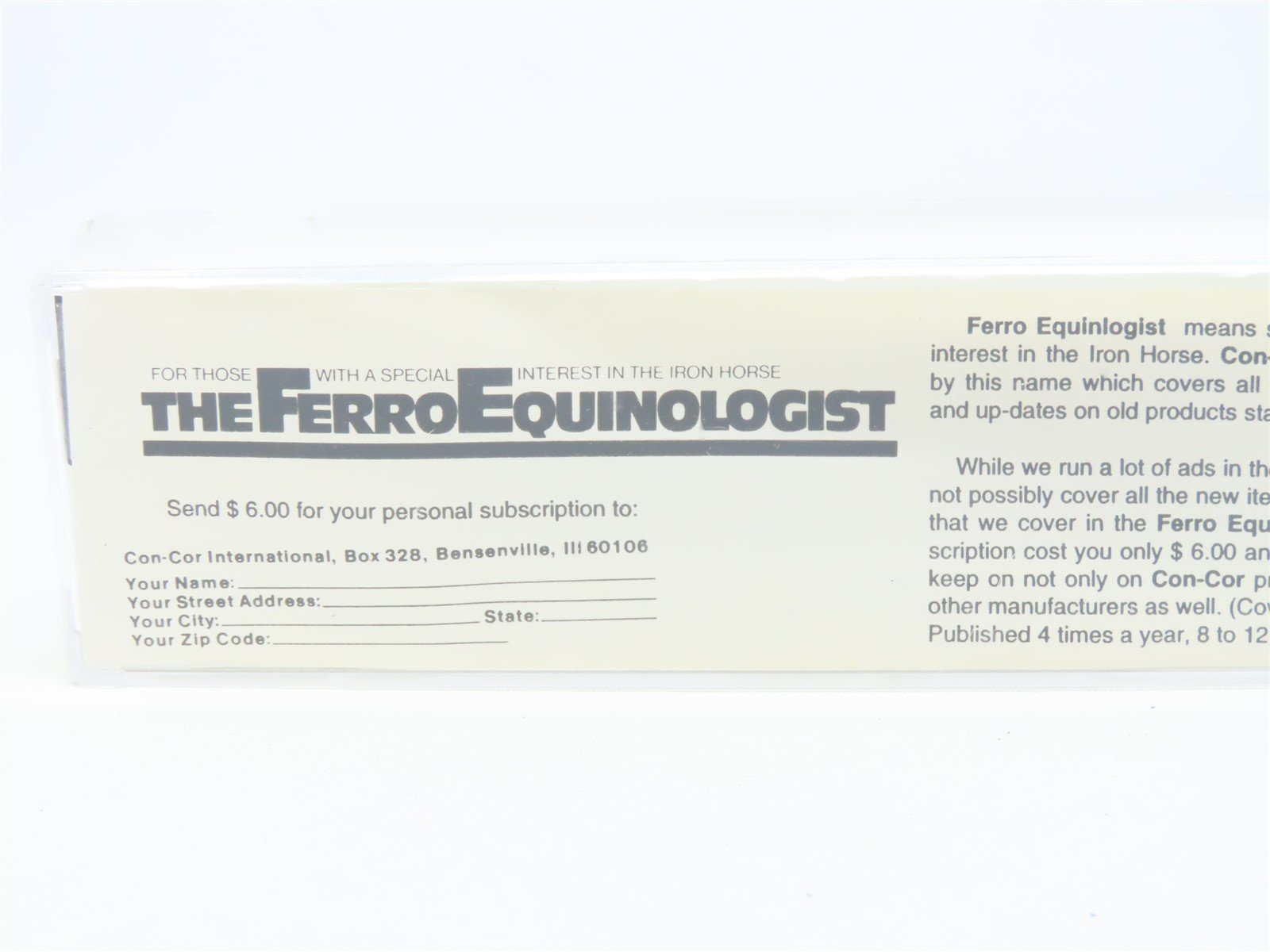 N Scale Con-Cor 001-557002-1 CNW Chicago North Western 60' Boxcar #91357