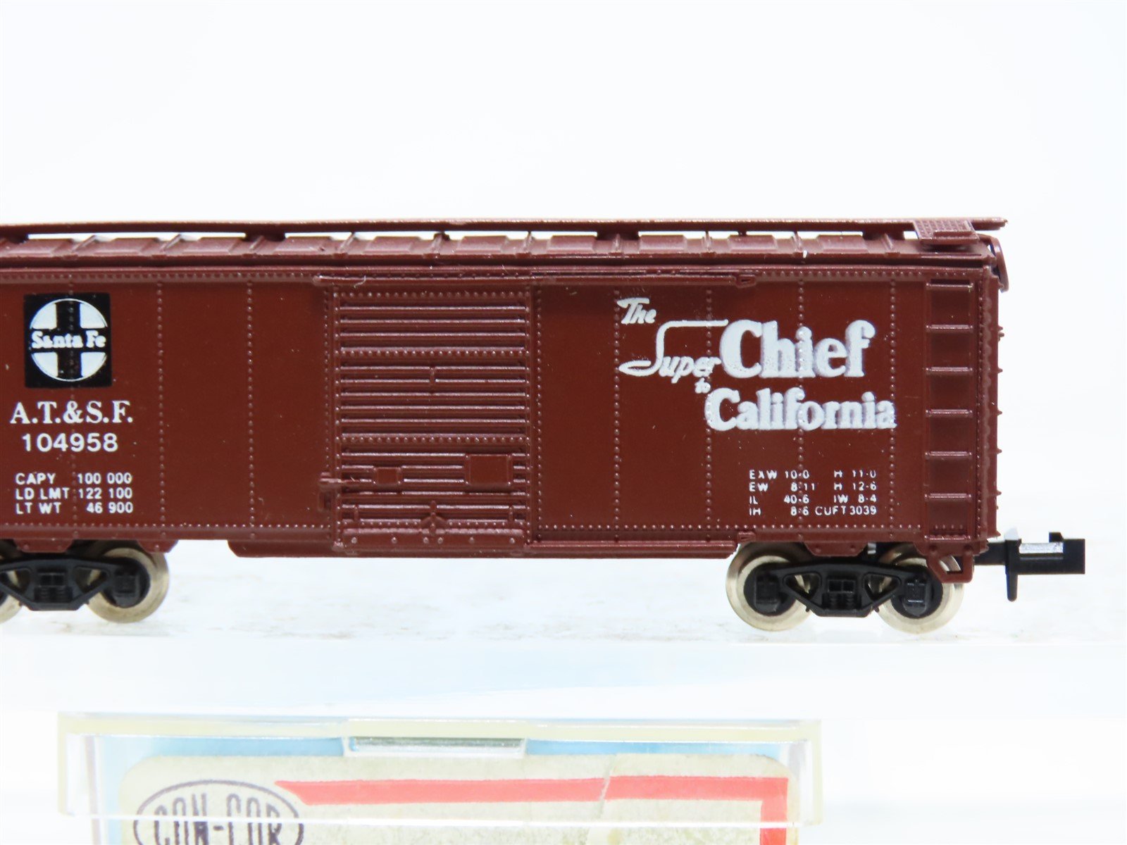 N Scale Con-Cor 1003-C ATSF Santa Fe 