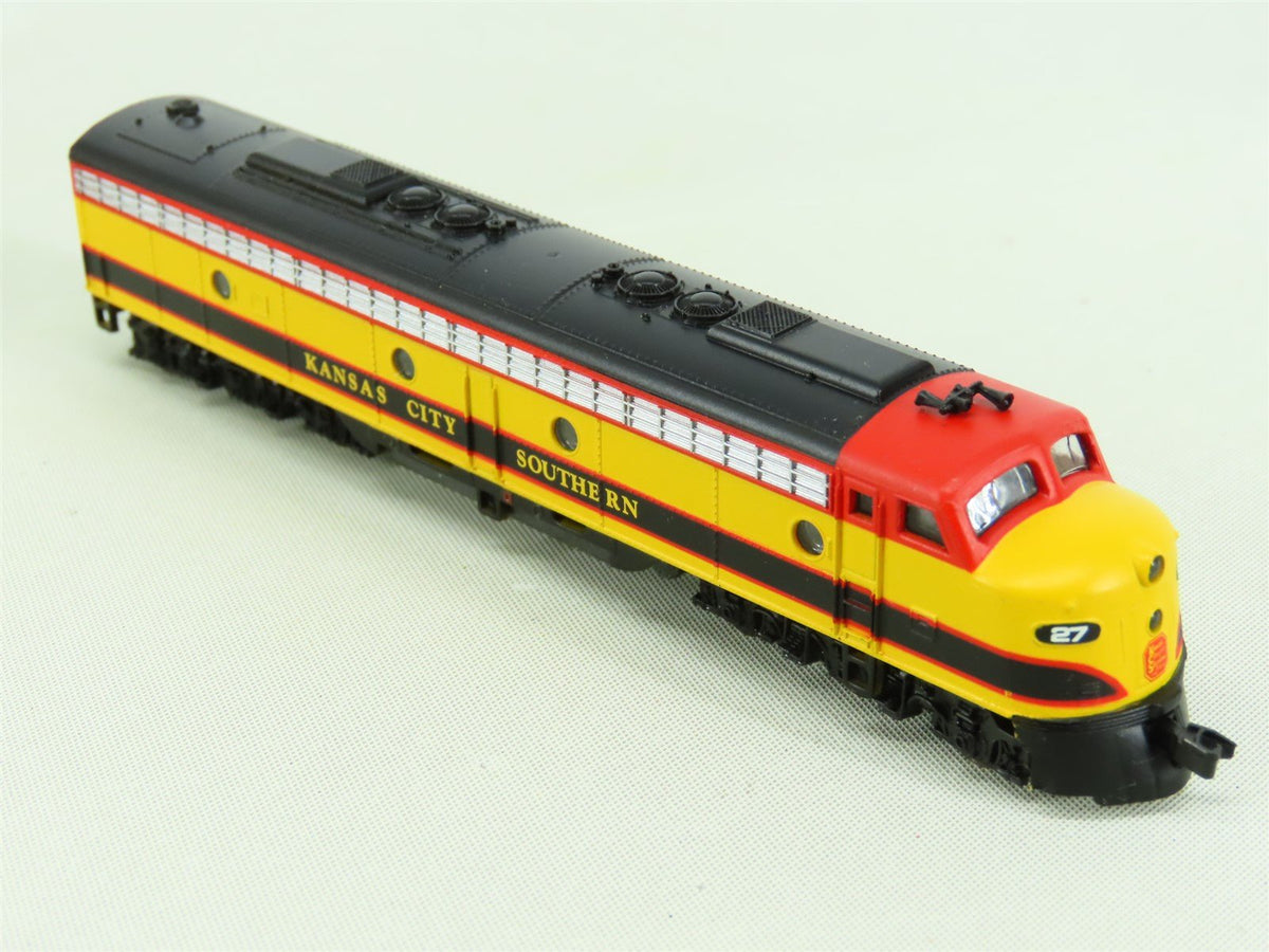 N Scale Life-Like 7190 KCS Kansas City Southern EMD E8A Diesel Locomotive #27