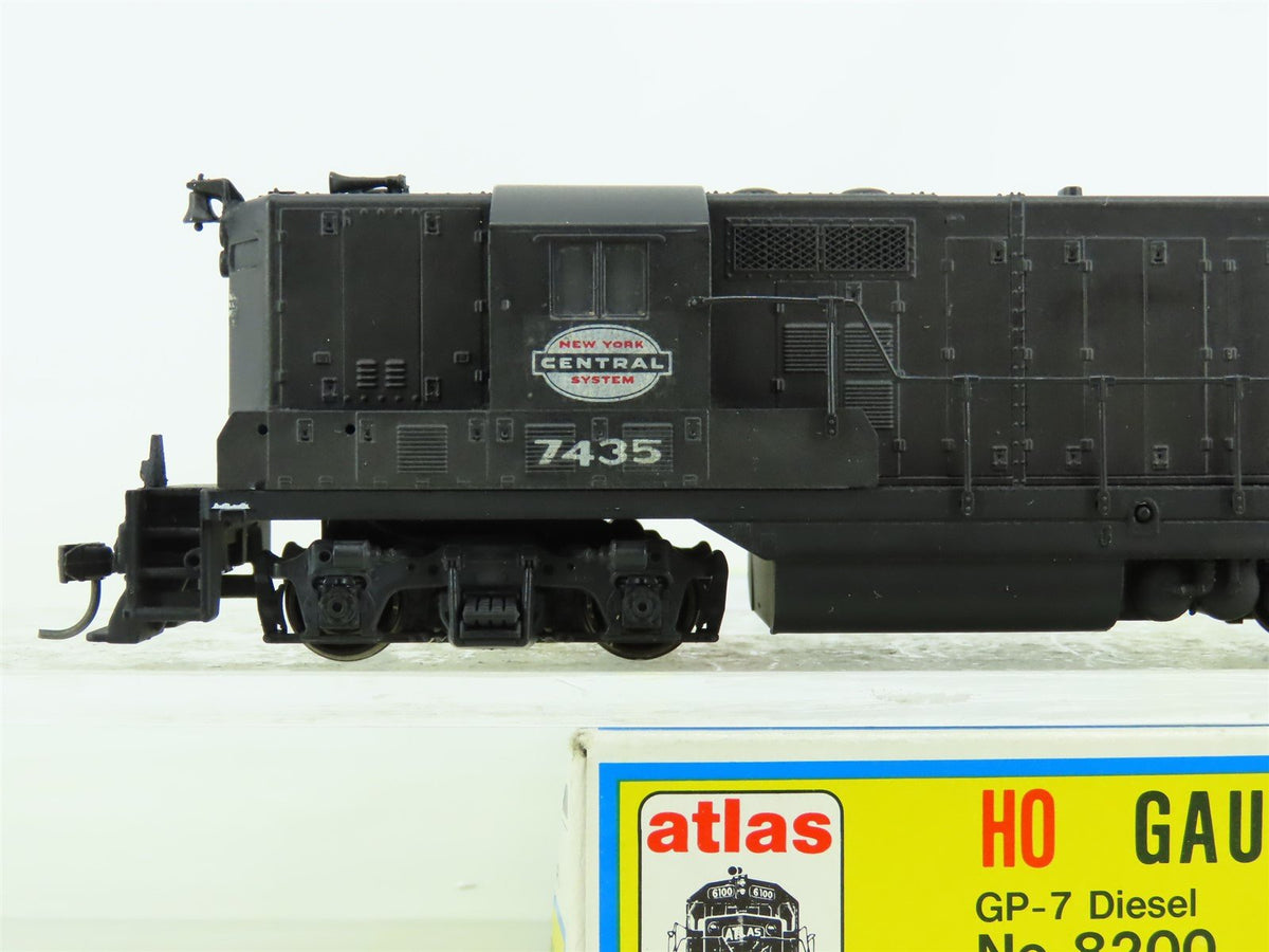 HO Atlas/KATO 8200 NYC New York Central EMD GP7 Diesel #7435 w/DCC - Custom