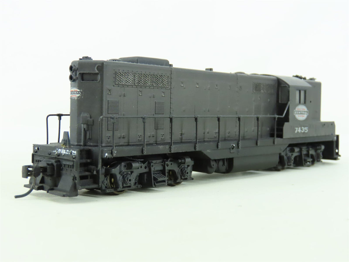 HO Atlas/KATO 8200 NYC New York Central EMD GP7 Diesel #7435 w/DCC - Custom