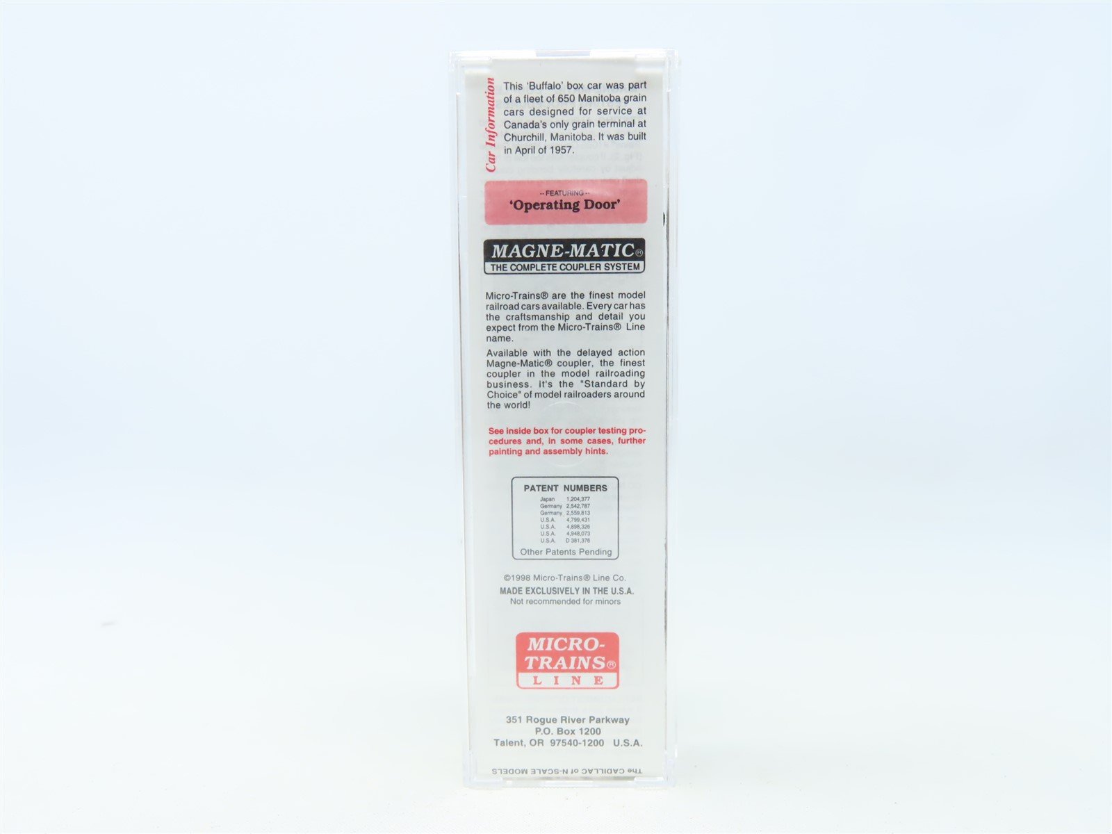 N Micro-Trains MTL #24280 CN Canadian National 