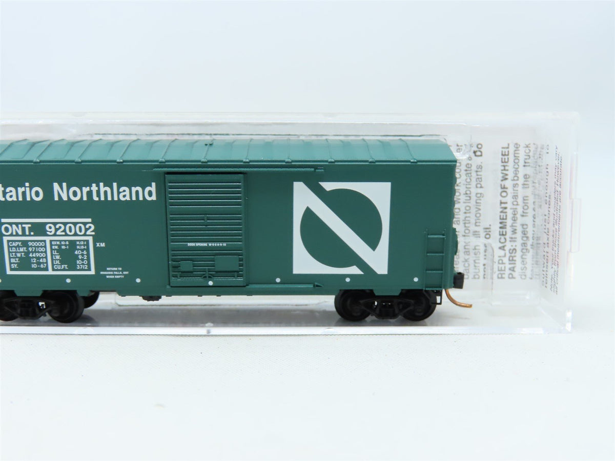 N Scale Micro-Trains MTL #24100 ONT Ontario Northland 40&#39; Box Car #92002
