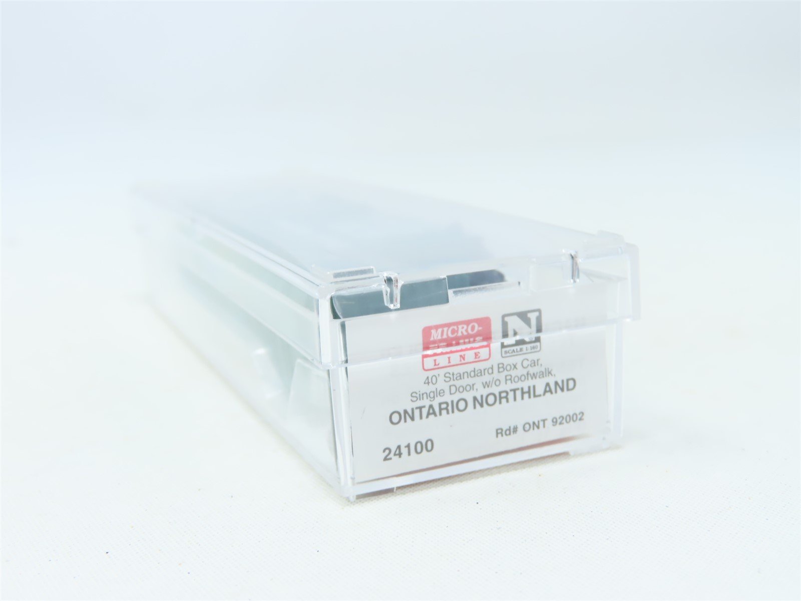 N Scale Micro-Trains MTL #24100 ONT Ontario Northland 40' Box Car #92002