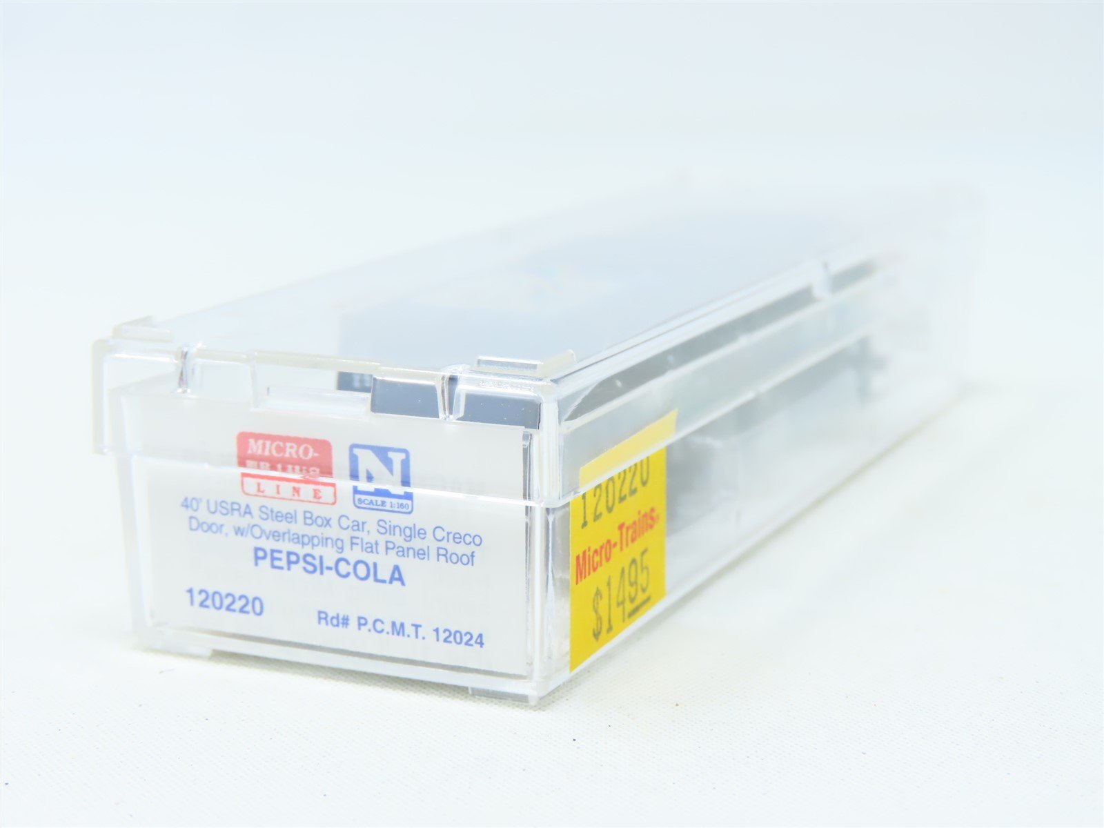 N Scale Micro-Trains MTL #120220 PCMT Pepsi-Cola 40' USRA Steel Box Car #12024