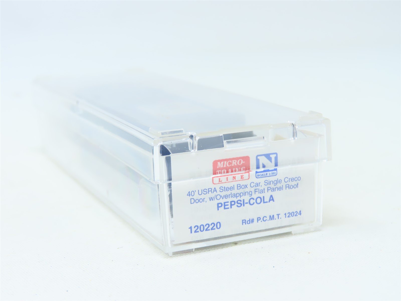N Scale Micro-Trains MTL #120220 PCMT Pepsi-Cola 40' USRA Steel Box Car #12024