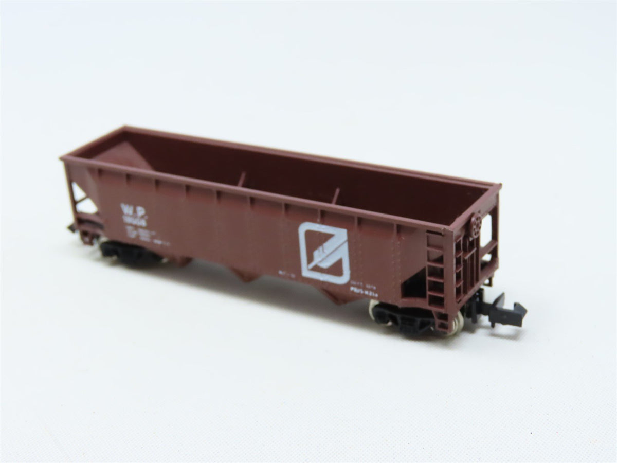 N Scale Con-Cor 0001-01652K WP Western Pacific 40&#39; Steel Hopper #19008