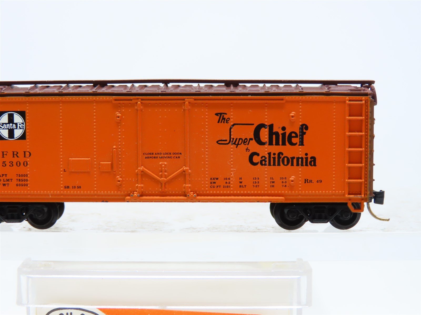 N Scale Con-Cor 0001-008850 SFRD Santa Fe 