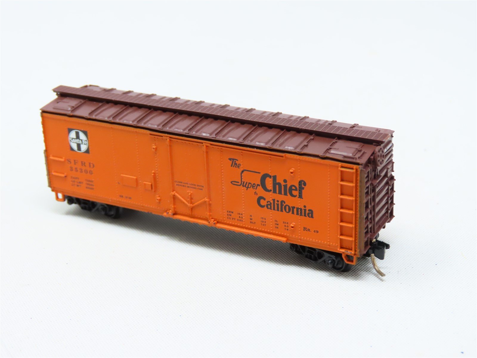 N Scale Con-Cor 0001-008850 SFRD Santa Fe 