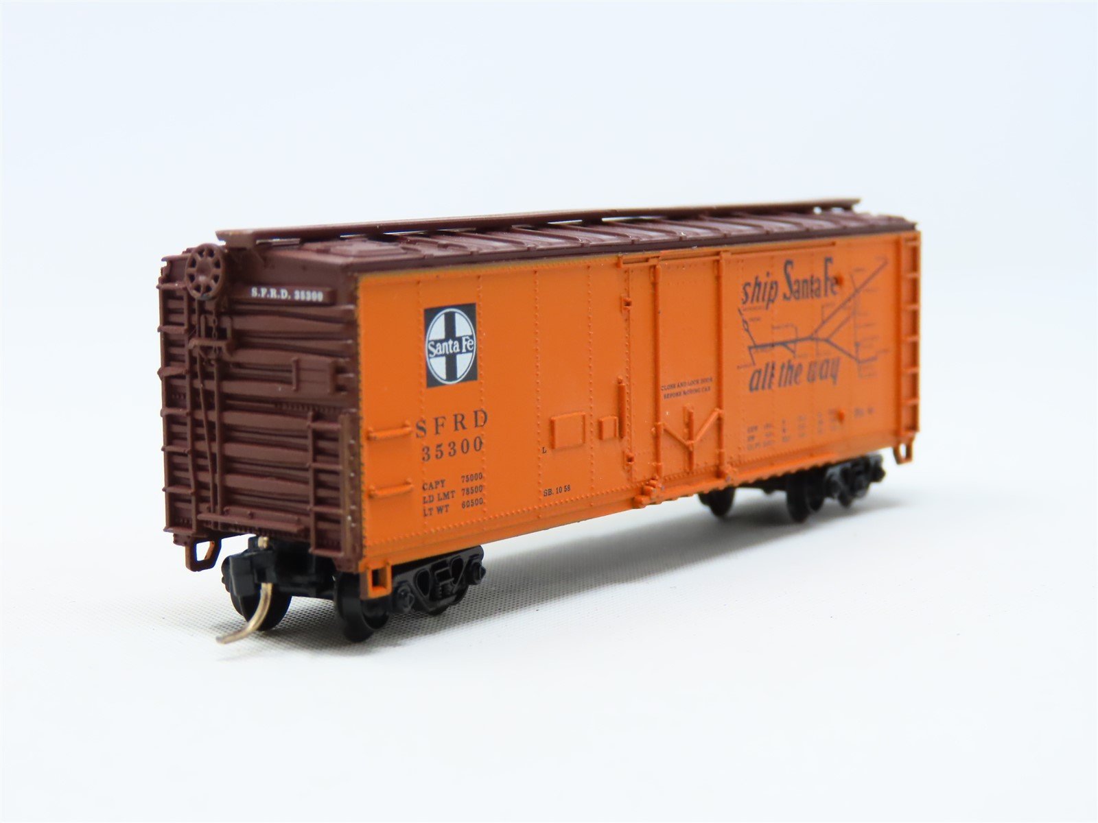 N Scale Con-Cor 0001-008850 SFRD Santa Fe 
