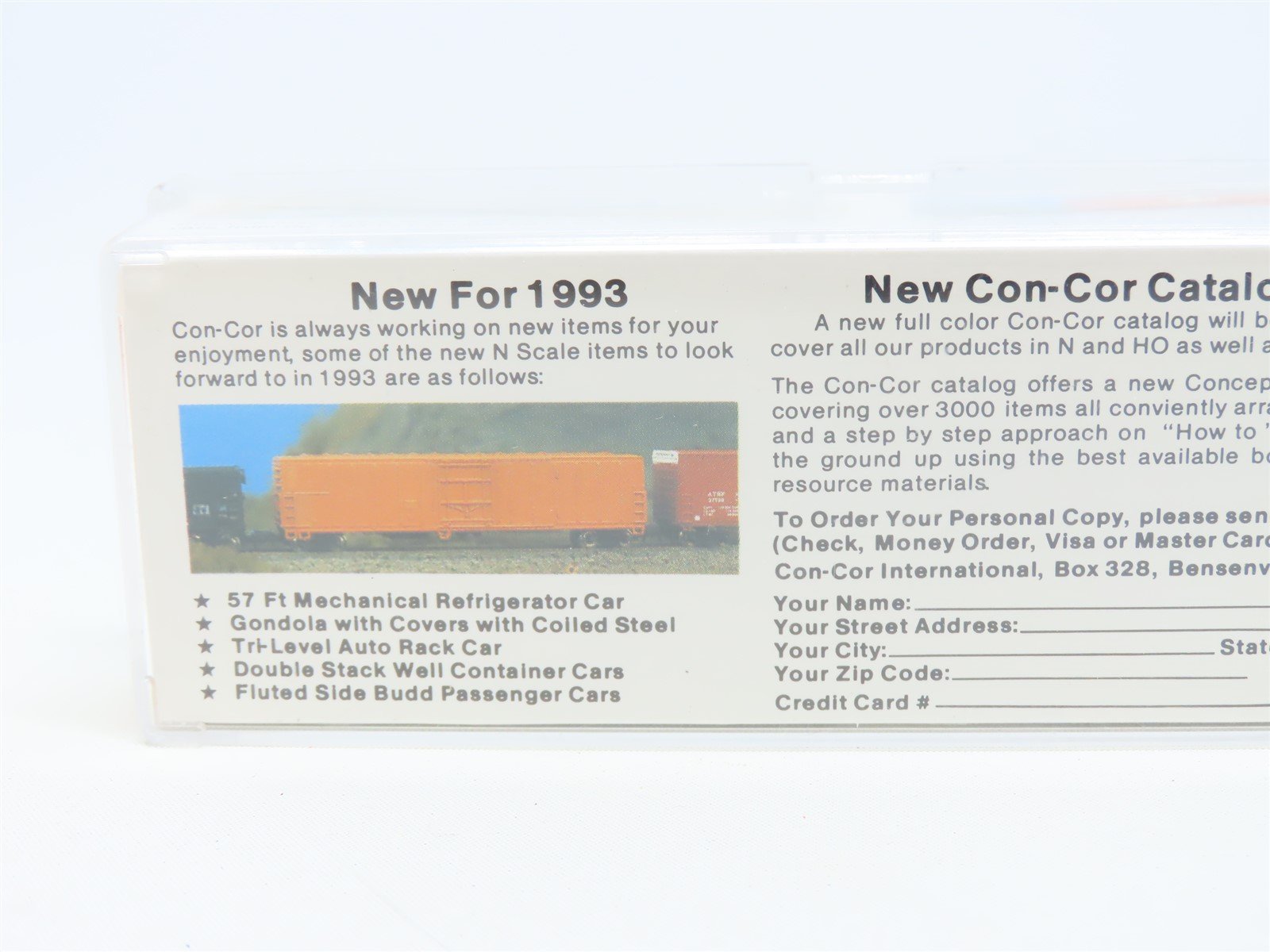 N Scale Con-Cor 0001-008850 SFRD Santa Fe 