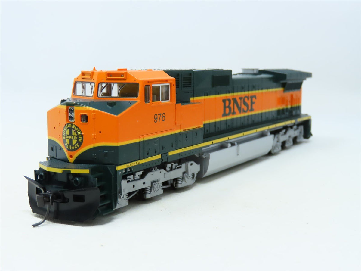 HO Scale KATO 37-1901 BNSF Railway GE C44-9W &quot;Dash 9&quot; Diesel #976 w/DCC