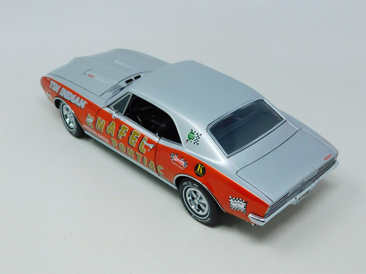 1:18 Scale ExactDetail 401 Bill Knafel&#39;s Tin Indian Pontiac Firebird 400 W/COA