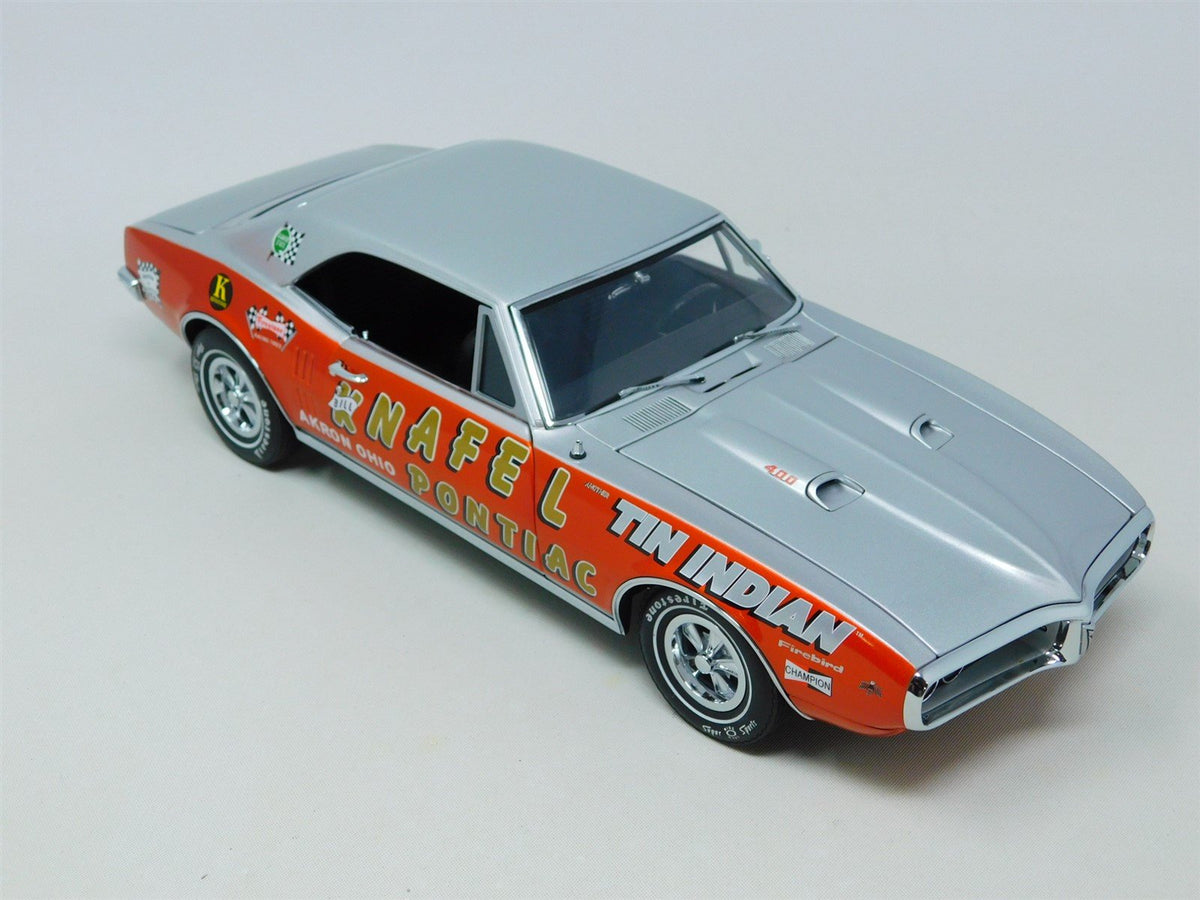 1:18 Scale ExactDetail 401 Bill Knafel&#39;s Tin Indian Pontiac Firebird 400 W/COA