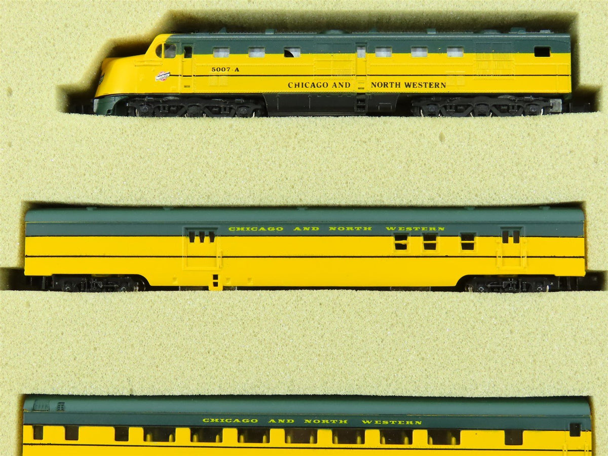 N Scale Con-Cor Special Premiere CNW &quot;The 400&quot; ALCO DL-109 Diesel Passenger Set