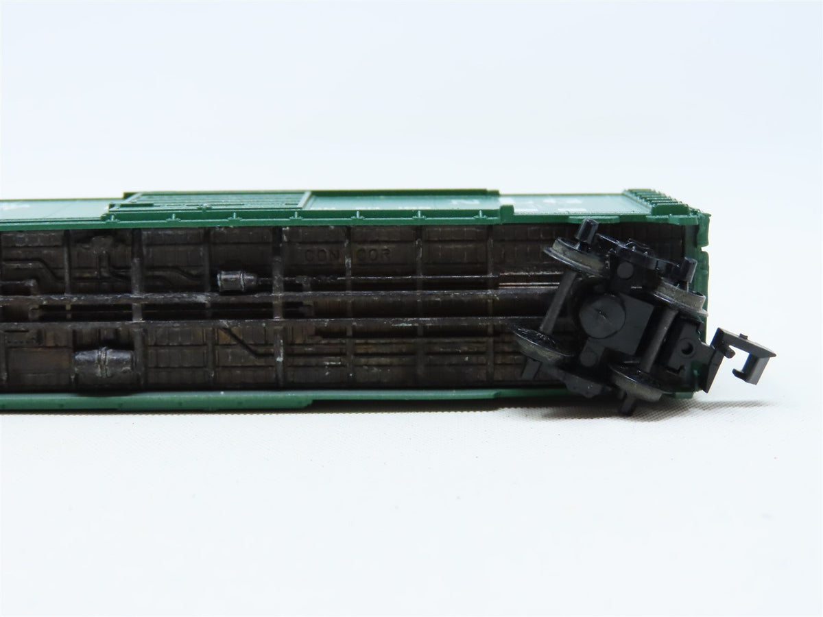 N Scale Con-Cor 1452-X NLG North Louisiana &amp; Gulf 50&#39; Panel Box Car #5001