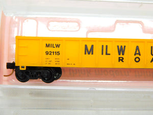 N Scale Roundhouse 8406 MILW Milwaukee Road Open Gondola #92115