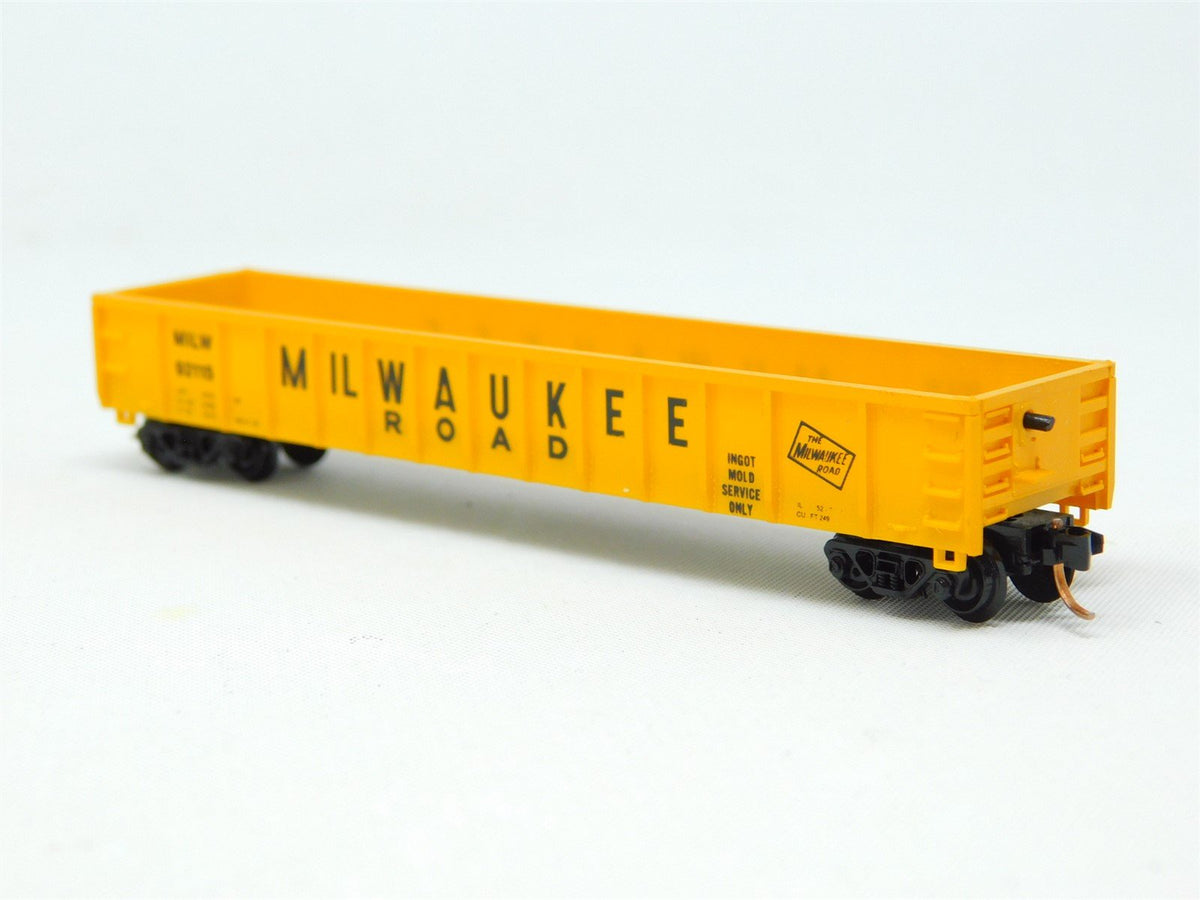 N Scale Roundhouse 8406 MILW Milwaukee Road Open Gondola #92115