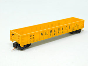 N Scale Roundhouse 8406 MILW Milwaukee Road Open Gondola #92115