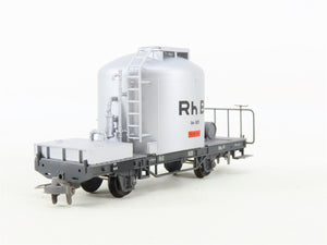 HOm Scale Bemo 2259-108 RhB Rhaetian Railway Single-Silo Tank Car #8028