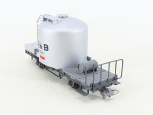 HOm Scale Bemo 2259-108 RhB Rhaetian Railway Single-Silo Tank Car #8028