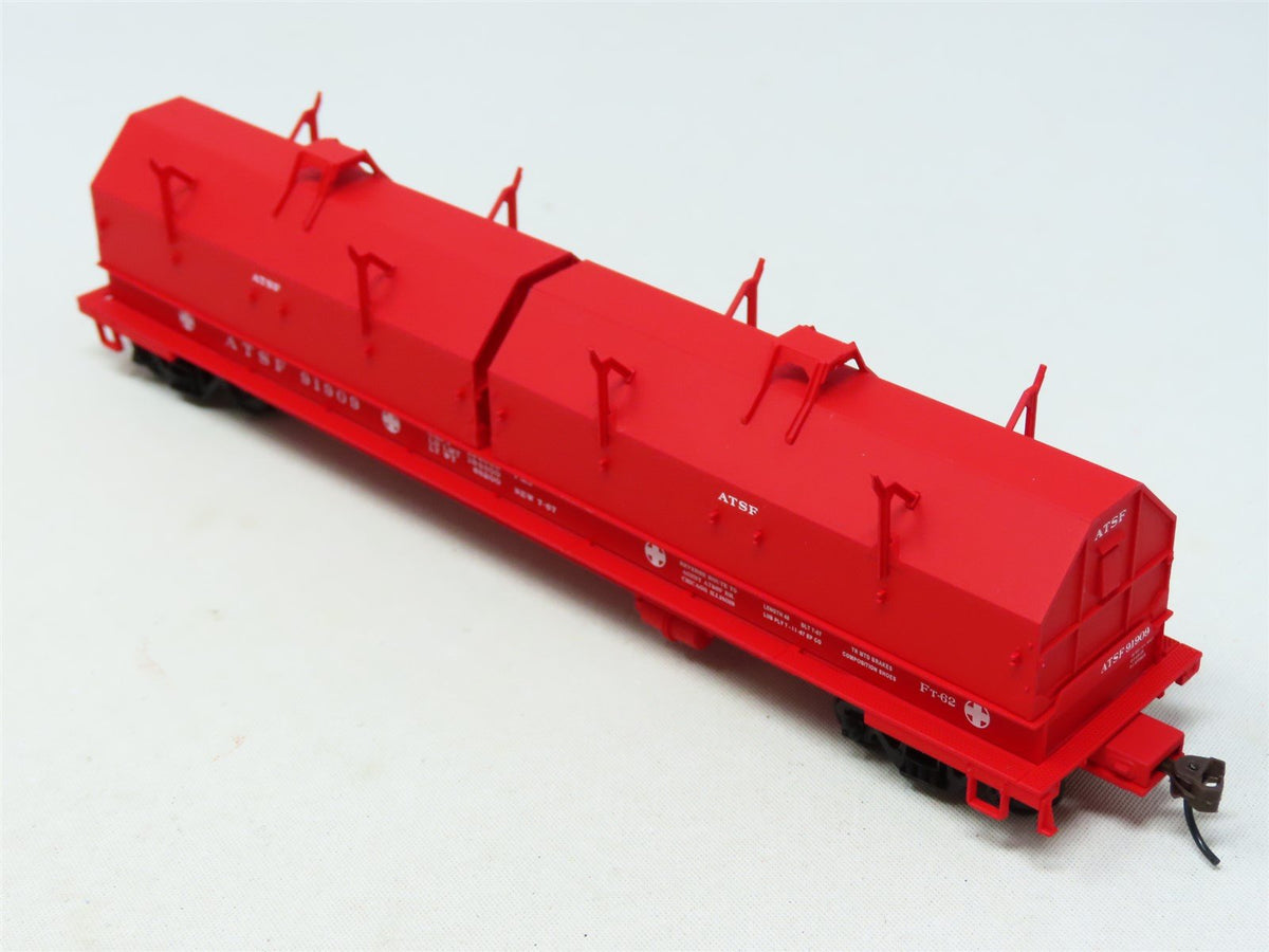 HO Scale Walthers #932-23821 ATSF Santa Fe Cushion Coil Cars 2-Pack