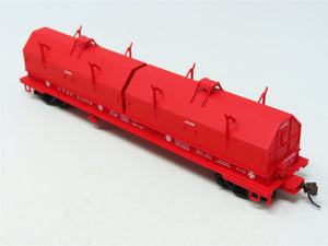 HO Scale Walthers #932-23821 ATSF Santa Fe Cushion Coil Cars 2-Pack