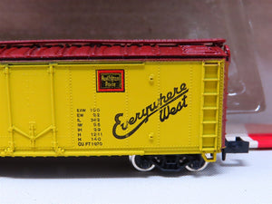 N Scale Con-Cor 1051-X BREX Burlington Route 40' Steel Reefer #74119