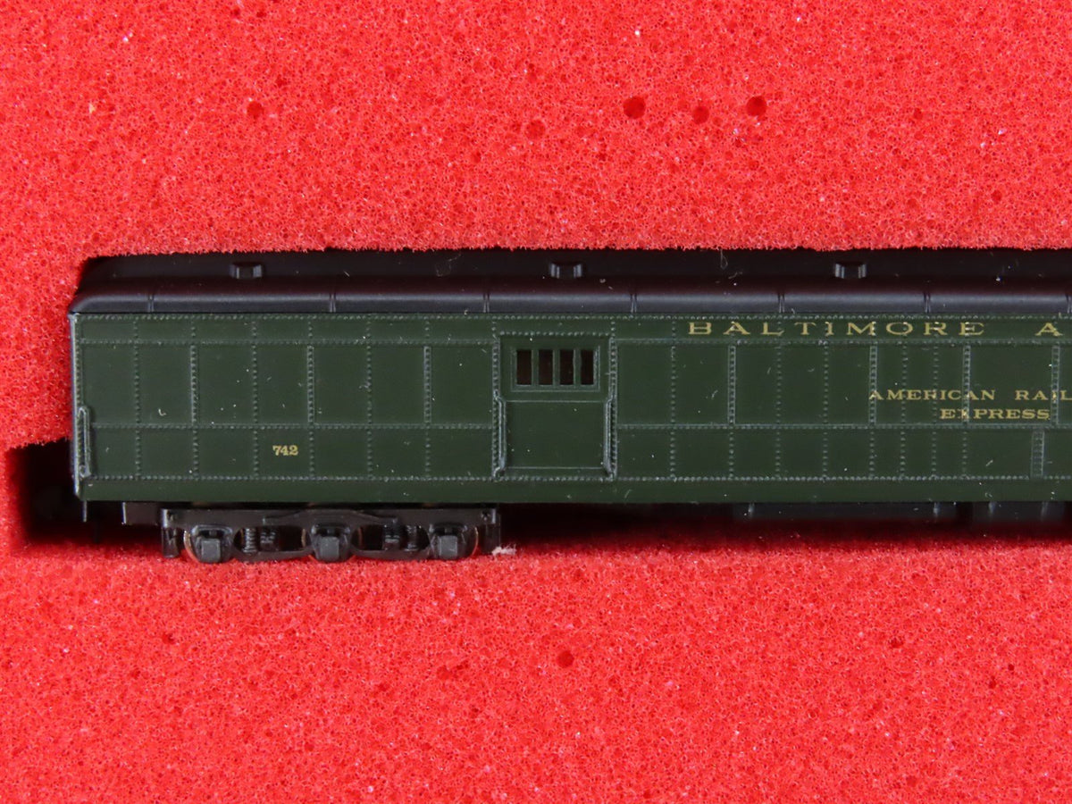 N Scale Con-Cor Limited Edition B&amp;O &quot;Capitol Limited&quot; 4-6-2 Steam Passenger Set
