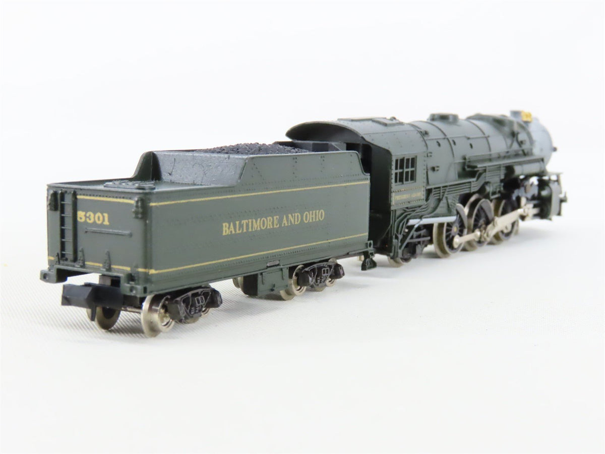N Scale Con-Cor Limited Edition B&amp;O &quot;Capitol Limited&quot; 4-6-2 Steam Passenger Set