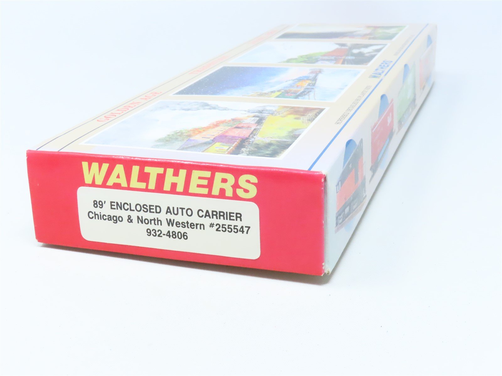 HO Scale Walthers Kit #932-4806 TTGX CNW 89' Enclosed Auto Carrier #255547