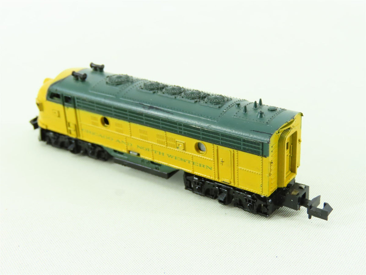 N Scale Atlas 4045 CNW Chicago &amp; North Western EMD F9A Diesel Locomotive No#