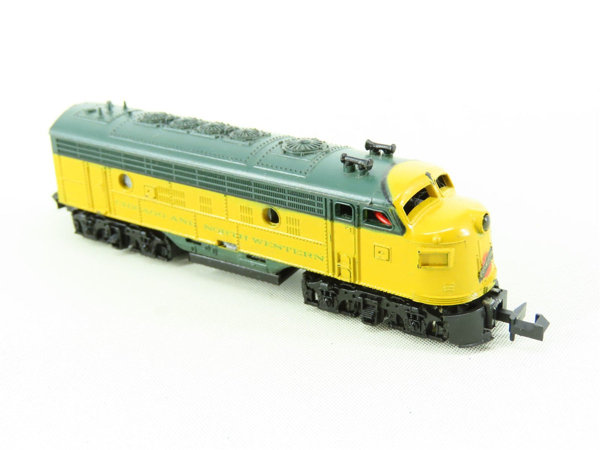 N Scale Atlas 4045 CNW Chicago &amp; North Western EMD F9A Diesel Locomotive No#