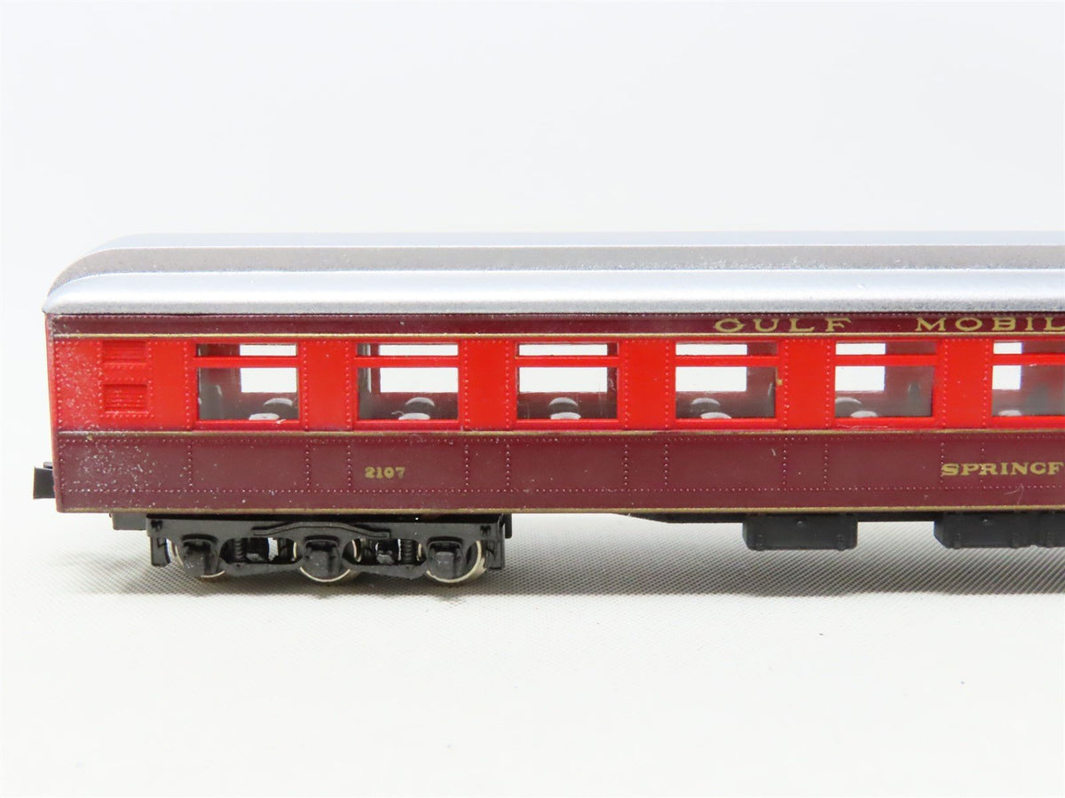 N Rivarossi 9688 GM&amp;O Gulf Mobile &amp; Ohio &#39;Alton Route&#39; Diner Passenger #2107