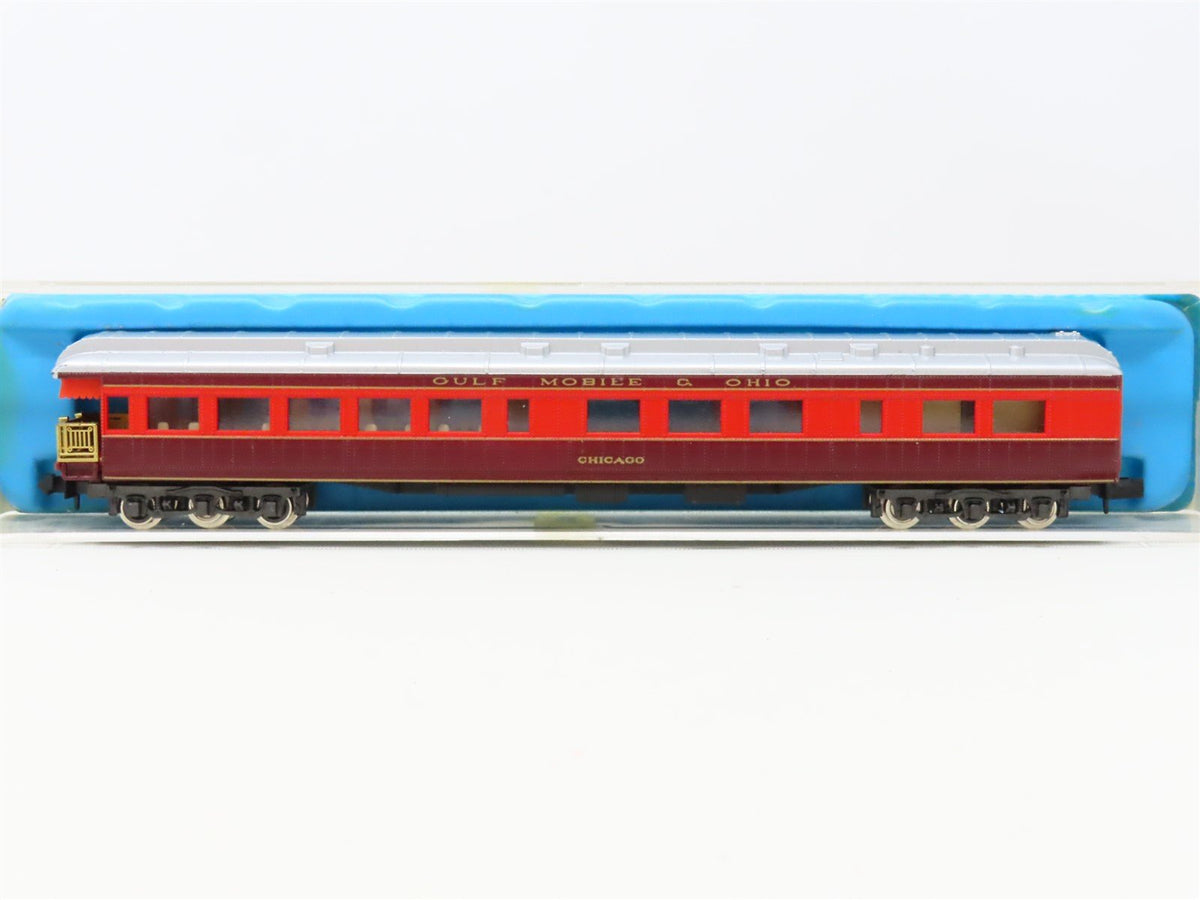 N Scale Rivarossi 9687 GM&amp;O Gulf Mobile &amp; Ohio Observation Passenger &quot;Chicago&quot;