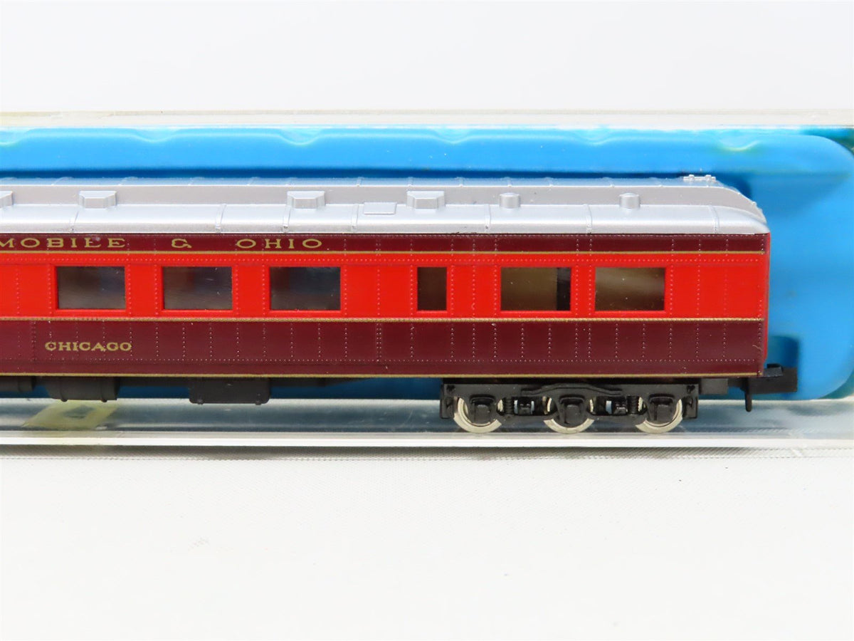 N Scale Rivarossi 9687 GM&amp;O Gulf Mobile &amp; Ohio Observation Passenger &quot;Chicago&quot;