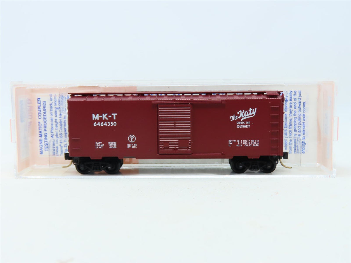 N Scale Micro-Trains MTL Lowell Smith 6464-350 MKT &quot;Katy&quot; Boxcar #6464350