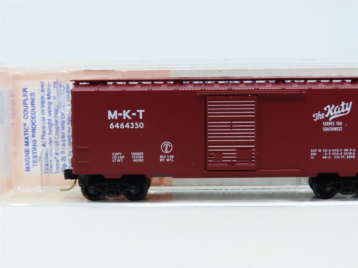 N Scale Micro-Trains MTL Lowell Smith 6464-350 MKT &quot;Katy&quot; Boxcar #6464350