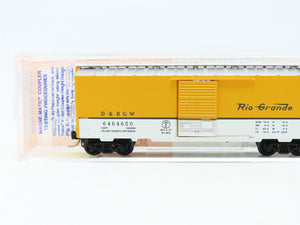 N Scale Micro-Trains MTL Lowell Smith 6464-650 D&RGW Rio Grande Boxcar #6464650