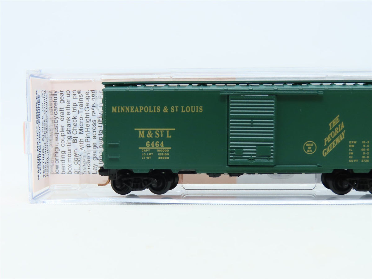 N Micro-Trains MTL Lowell Smith 6464-50X M&amp;Stl The Peoria Gateway Boxcar #6464