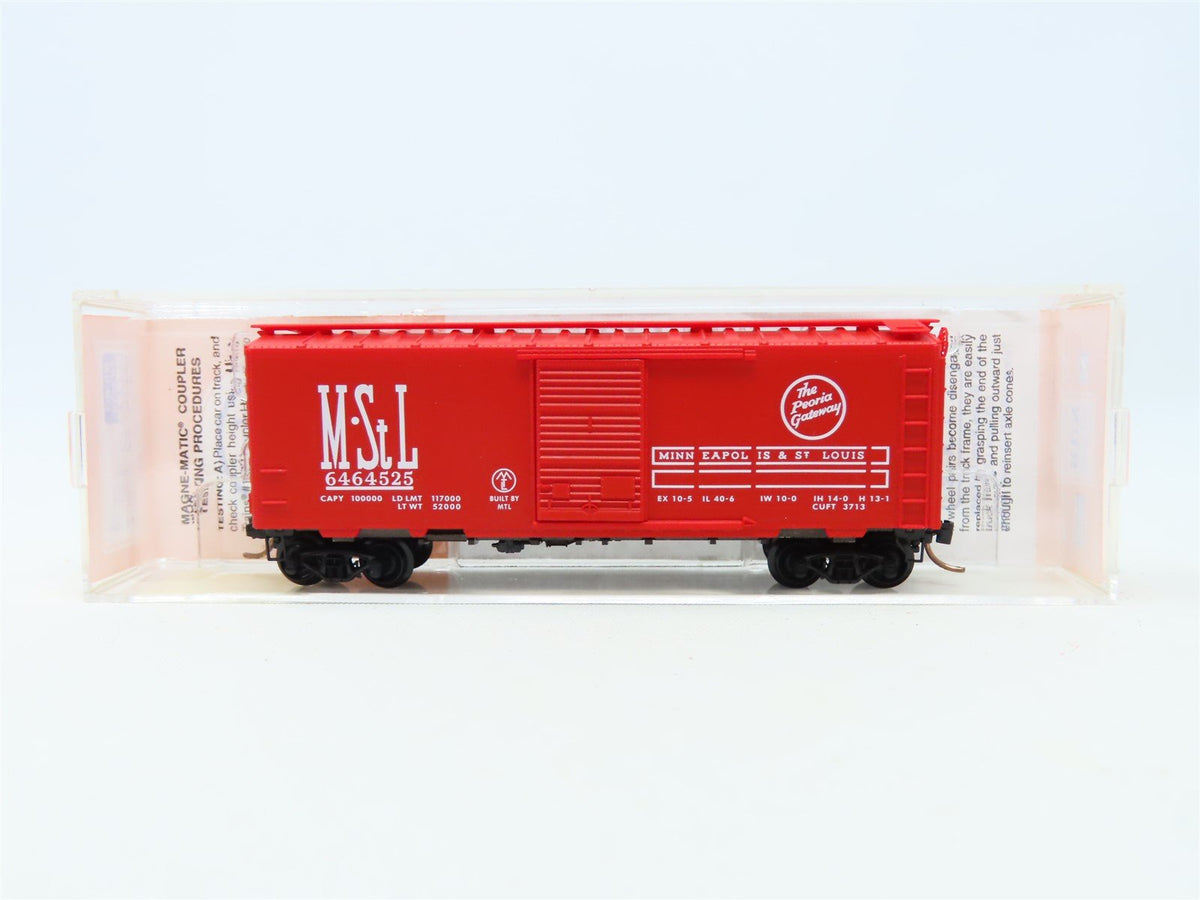 N Micro-Trains MTL Lowell Smith 6464-525 M&amp;Stl The Peoria Gateway Boxcar 6464525