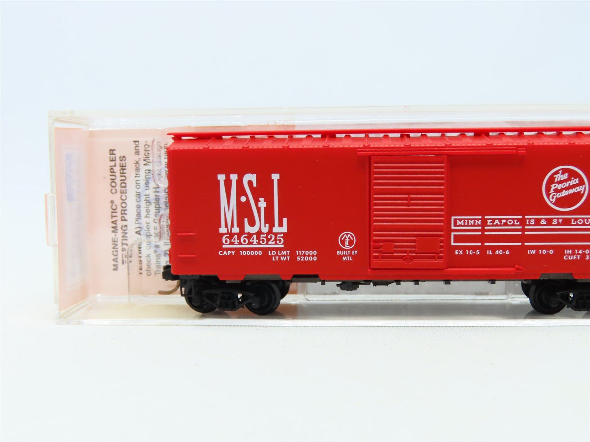 N Micro-Trains MTL Lowell Smith 6464-525 M&amp;Stl The Peoria Gateway Boxcar 6464525