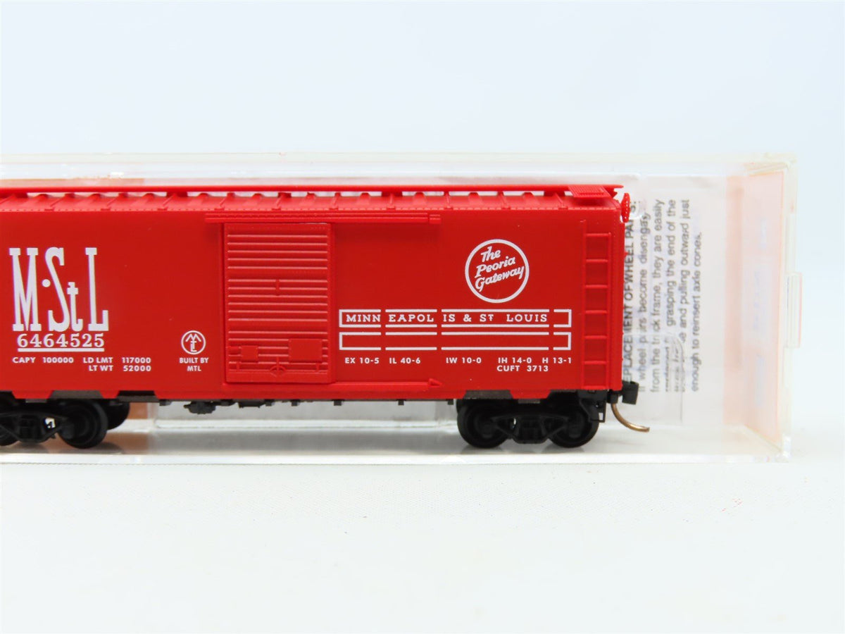 N Micro-Trains MTL Lowell Smith 6464-525 M&amp;Stl The Peoria Gateway Boxcar 6464525