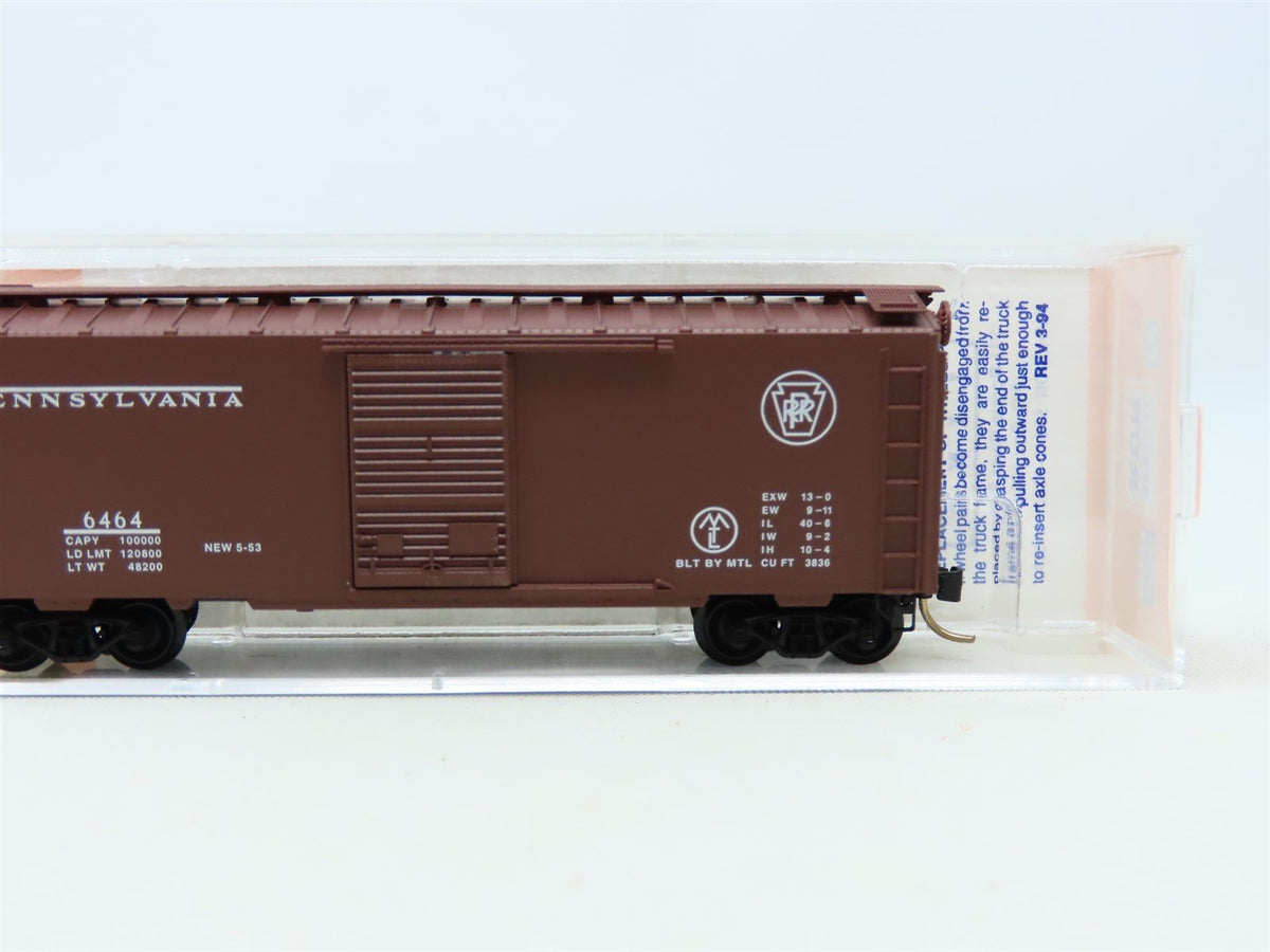 N Scale Micro-Trains MTL Lowell Smith 6464-200 PRR Pennsylvania Boxcar #6464