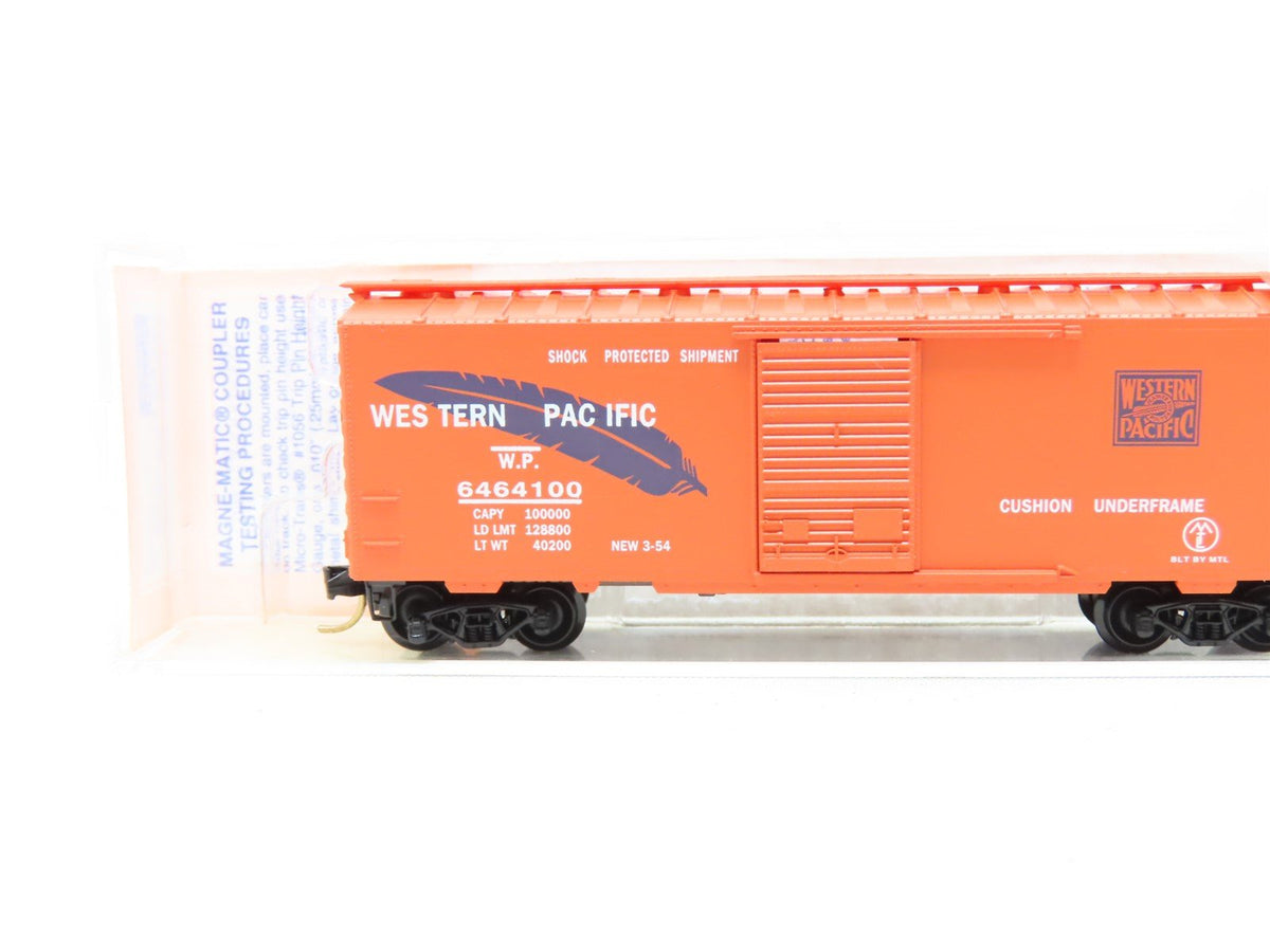 N Scale Micro-Trains MTL Lowell Smith 6464-100 WP &quot;Feather&quot; Boxcar #6464100