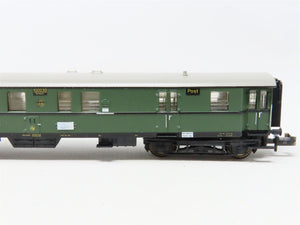 N Minitrix 51317200 DRG Express Train Post Baggage Passenger #100030 Lighted