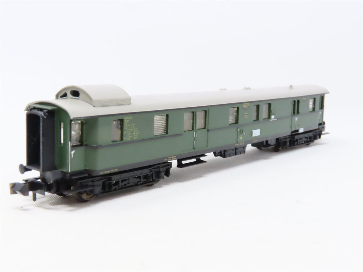 N Minitrix 51317200 DRG Express Train Post Baggage Passenger #100030 Lighted