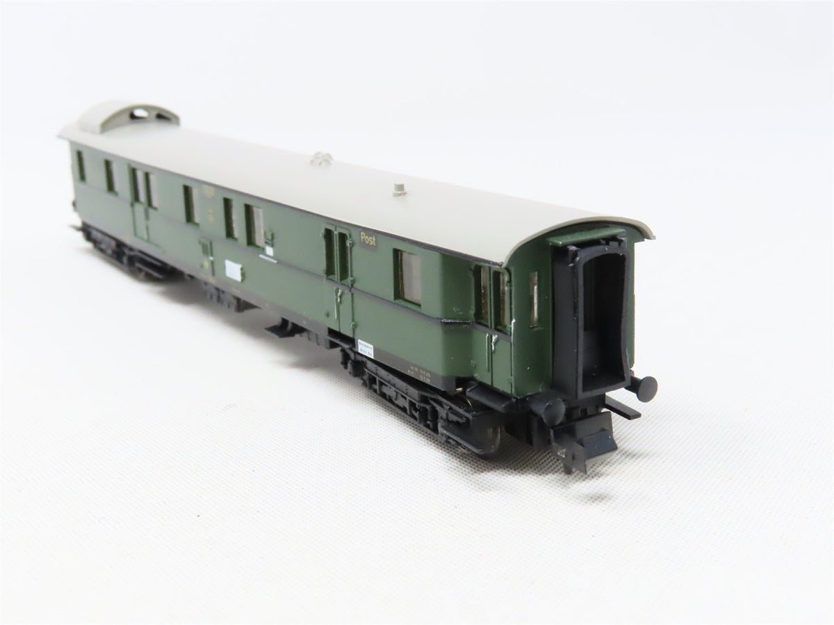 N Minitrix 51317200 DRG Express Train Post Baggage Passenger #100030 Lighted
