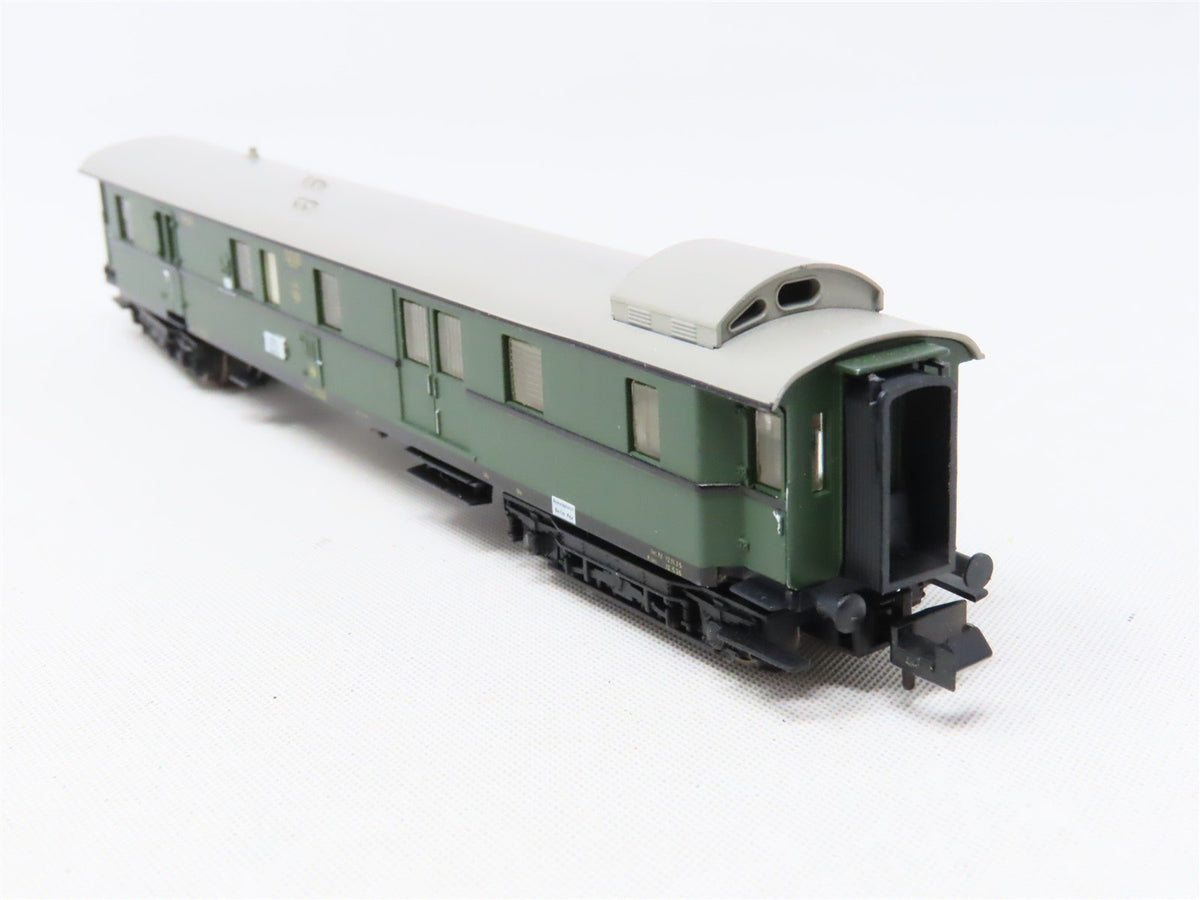N Minitrix 51317200 DRG Express Train Post Baggage Passenger #100030 Lighted