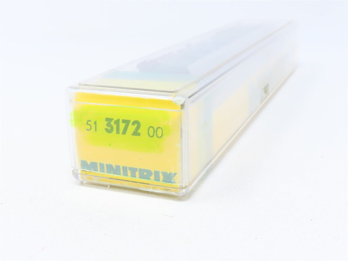 N Minitrix 51317200 DRG Express Train Post Baggage Passenger #100030 Lighted
